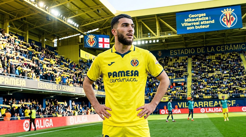 Georges Mikautadze : Villarreal attend son buteur