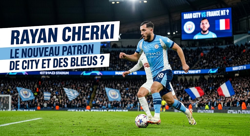 Rayan Cherki : le nouveau patron de City et des Bleus ?